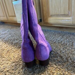 Purple Women's Boots Size 9
